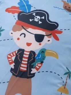 Cosy Wrap En Polyester Avec Oreiller Intégré HISSEZ OH ! Bleu / Multicolore - Vertbaudet -Literie Bébé cosy wrap en polyester avec oreiller integre hissez oh 1 2