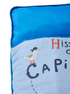 Cosy Wrap En Polyester Avec Oreiller Intégré HISSEZ OH ! Bleu / Multicolore - Vertbaudet -Literie Bébé cosy wrap en polyester avec oreiller integre hissez oh 1 5