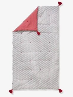 Couvre-lit EDEN INDIA Rose / Multicolore - Vertbaudet -Literie Bébé couvre lit eden india 5