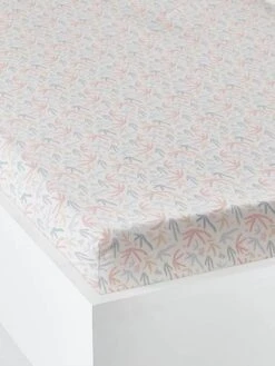 Drap-housse Enfant OCÉANE écru / Multicolore - Vertbaudet