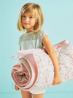 Edredon Matelassé Enfant Vert D'eau - Vertbaudet -Literie Bébé edredon matelasse enfant 3