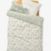 Housse De Couette Bébé TREK Oeko-Tex® Blanc Imprimé - Vertbaudet -Literie Bébé housse de couette bebe trek oeko tex