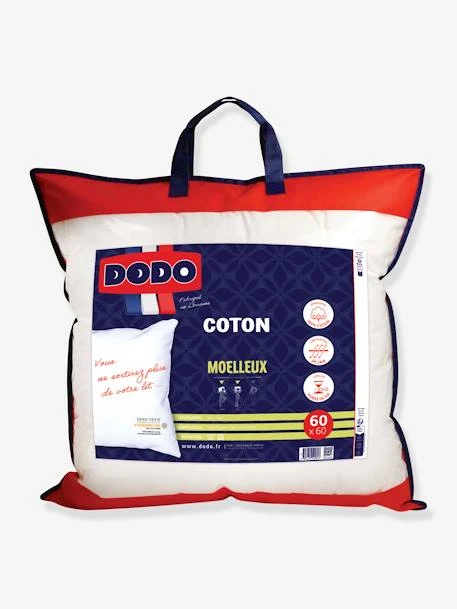 Oreiller Moelleux Coton 60x60 Cm DODO Blanc - Dodo 3 Oreiller Moelleux Coton 60x60 Cm DODO Blanc - Dodo