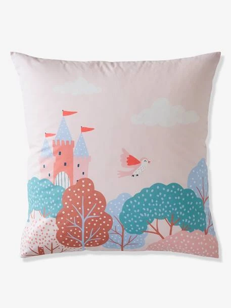 Parure Housse De Couette + Taie D'oreiller Enfant ABC PRINCESSE Mauve - Vertbaudet 5 Parure Housse De Couette + Taie D'oreiller Enfant ABC PRINCESSE Mauve - Vertbaudet – Image 3