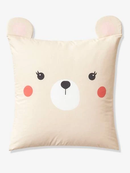 Parure Housse De Couette + Taie D'oreiller Enfant En Coton Bio* NATURE SAUVAGE Bleu - Vertbaudet 5 Parure Housse De Couette + Taie D'oreiller Enfant En Coton Bio* NATURE SAUVAGE Bleu - Vertbaudet – Image 3