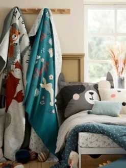 Parure Housse De Couette + Taie D'oreiller Enfant En Coton Bio* NATURE SAUVAGE Bleu - Vertbaudet 13 Parure Housse De Couette + Taie D'oreiller Enfant En Coton Bio* NATURE SAUVAGE Bleu - Vertbaudet -Literie Bébé parure housse de couette taie doreiller enfant en coton bio nature sauvage 5