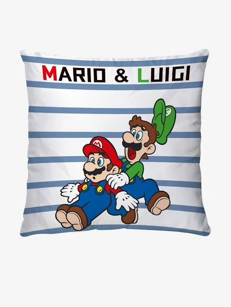 Parure Housse De Couette + Taie D'oreiller Enfant Mario® Blanc Animé - Super Mario 4 Parure Housse De Couette + Taie D'oreiller Enfant Mario® Blanc Animé - Super Mario – Image 2