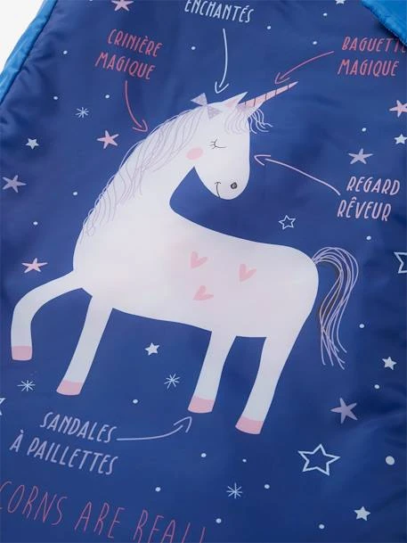 Sac De Couchage Mon Premier Readybed® Avec Matelas Intégré Et Tête De Lit LICORNE Bleu - Vertbaudet 4 Sac De Couchage Mon Premier Readybed® Avec Matelas Intégré Et Tête De Lit LICORNE Bleu - Vertbaudet – Image 2