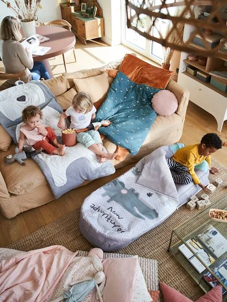 Sac De Couchage Readybed® Avec Matelas Intégré SAFARI Gris - Vertbaudet 6 Sac De Couchage Readybed® Avec Matelas Intégré SAFARI Gris - Vertbaudet – Image 4