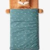 Sac De Couchage Renard Vert Grisé Imprimé - Vertbaudet -Literie Bébé sac de couchage renard 5