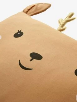 Taie D'oreiller Bébé Biche GREEN FOREST Beige - Vertbaudet -Literie Bébé taie doreiller bebe biche green forest 3