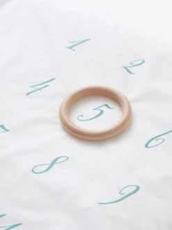 Tapis Photo Bébé EAU DE ROSE écru / Rose - Vertbaudet -Literie Bébé tapis photo bebe eau de rose 2