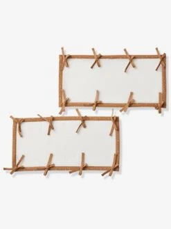 Tour De Lit Respirant Petit Nomade écru / Camel - Vertbaudet -Literie Bébé tour de lit respirant petit nomade 2