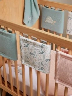 Tour De Lit / Tour De Parc Pare-chocs SOUS L'OCÉAN Rose - Vertbaudet -Literie Bébé tour de lit tour de parc pare chocs sous locean 2